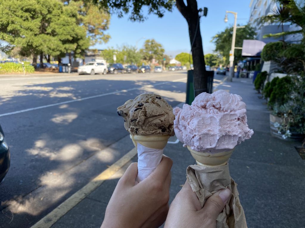 ice cream cones