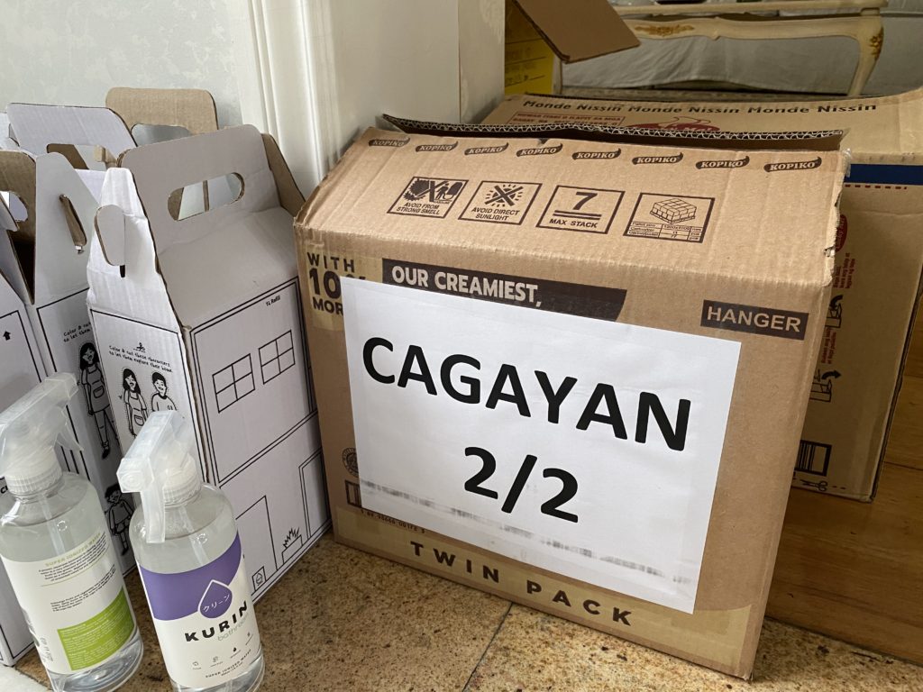 canned goods for Cagayan