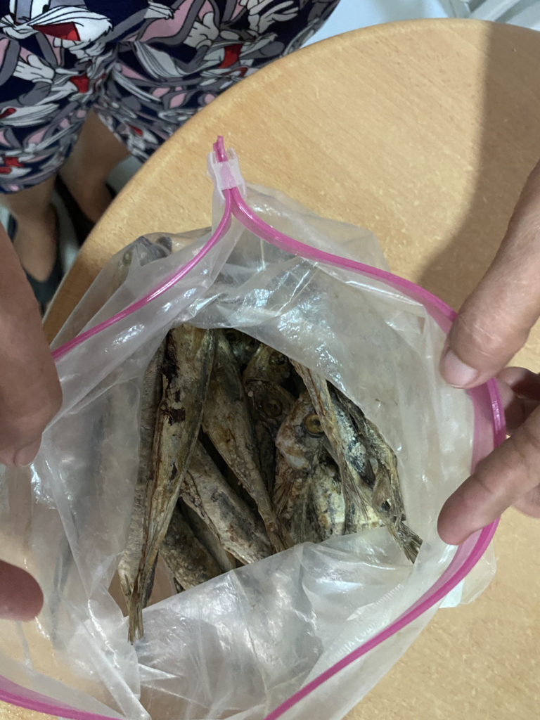 dried fish