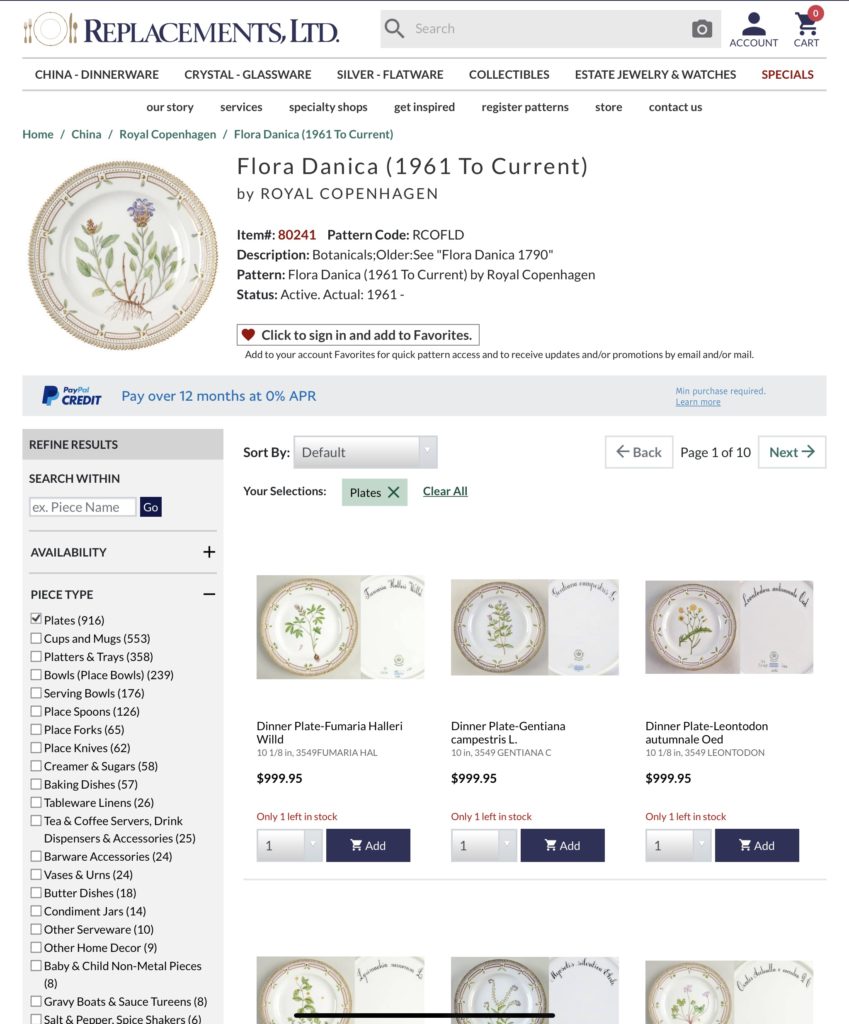 Flora Danica plates