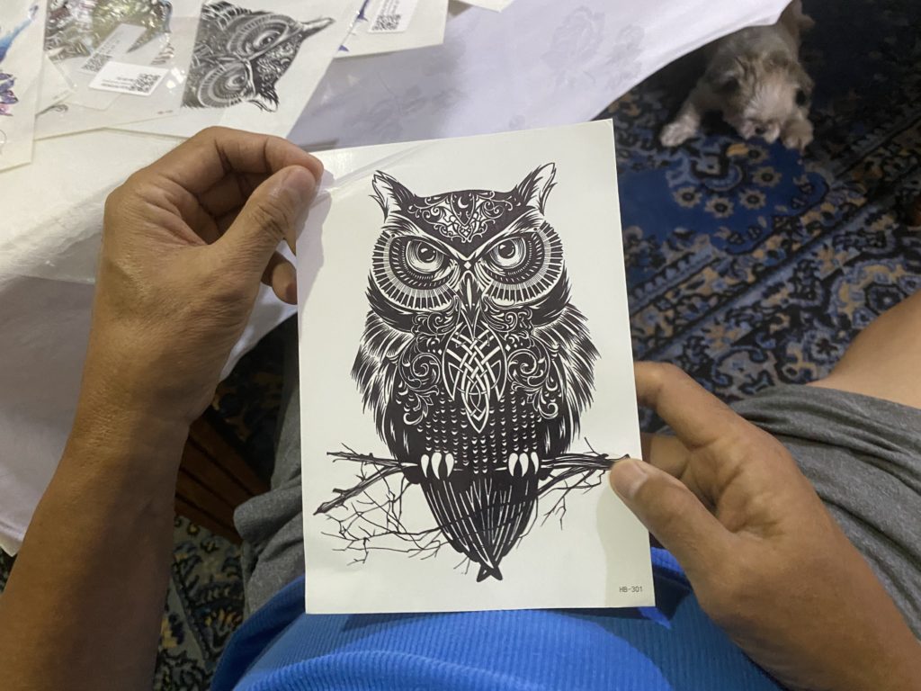 owl tattoo