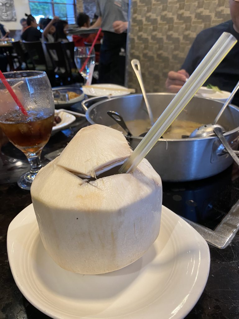 coconut juice