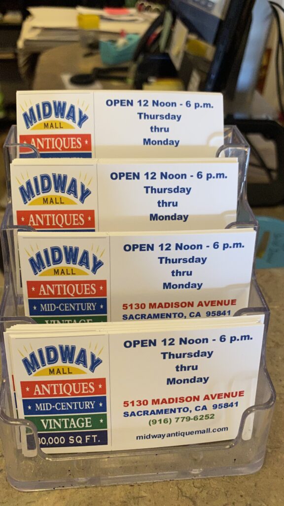 Midway Antiques card