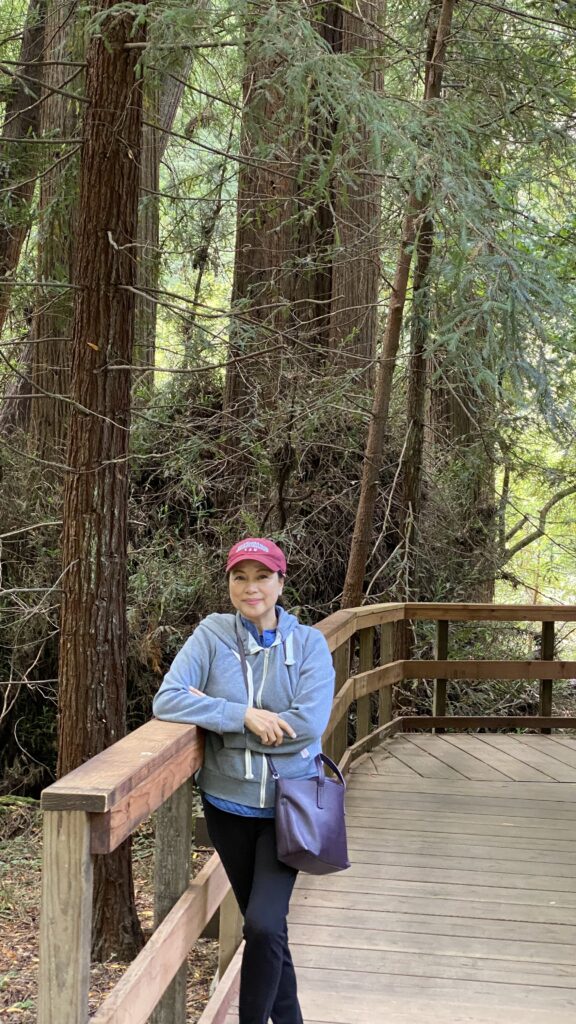 HIKING IN Muir woods