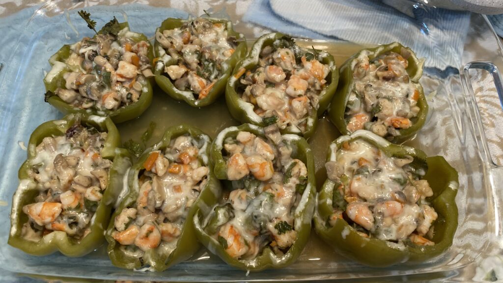 baked bell peppers