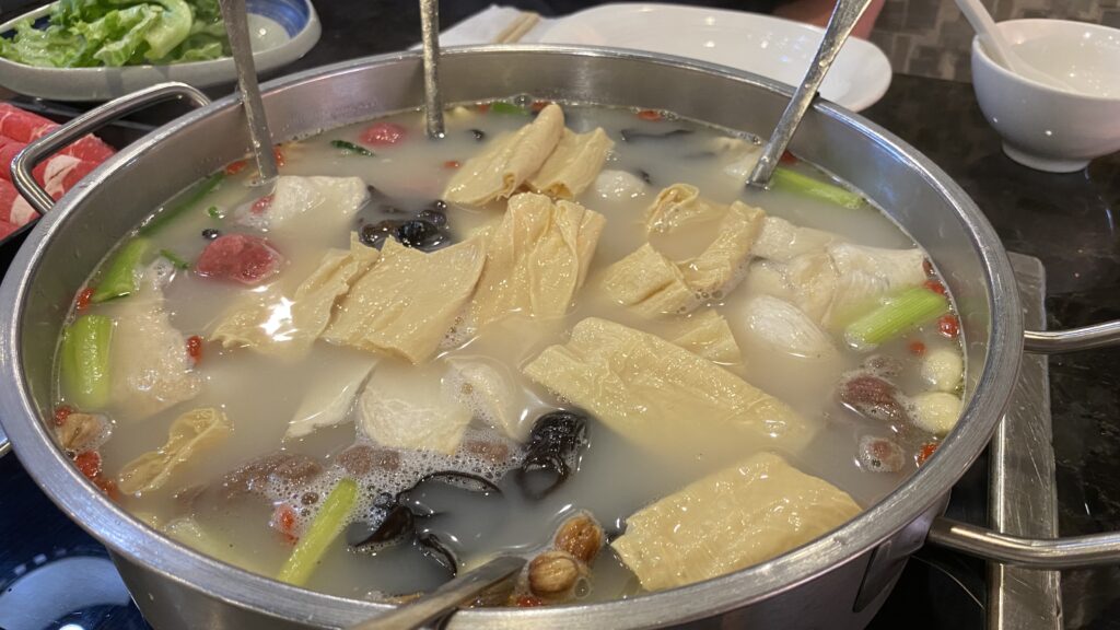 boiling hot pot