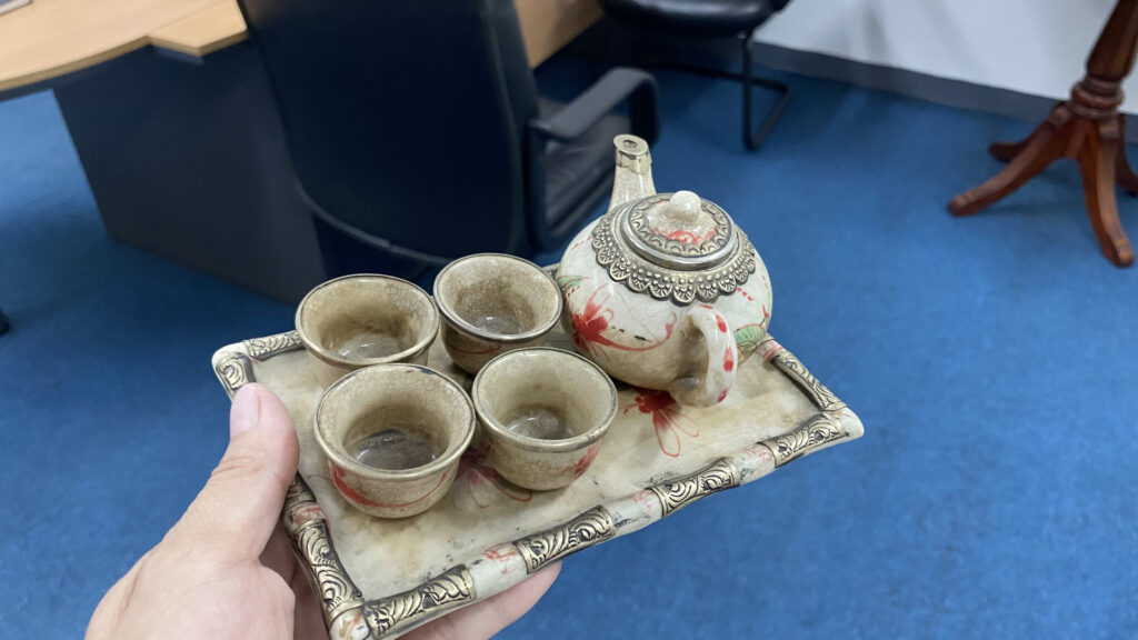 mini tea pot set