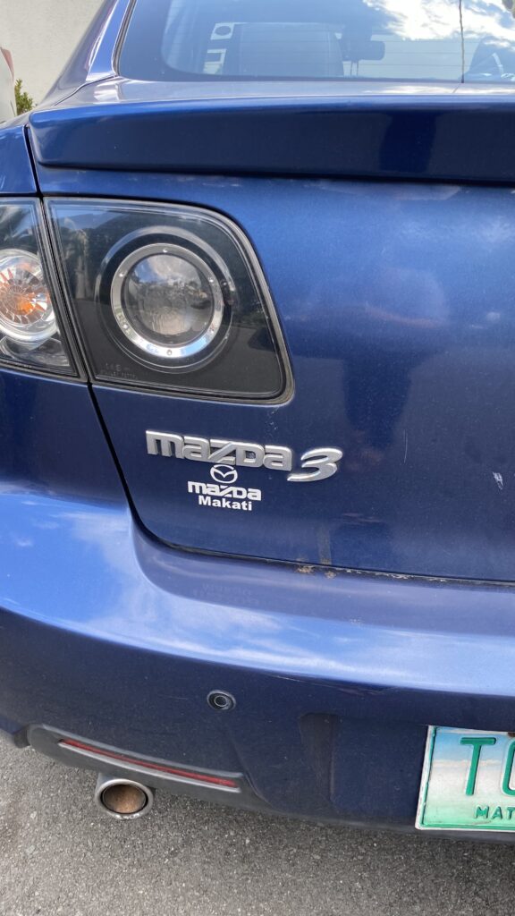 Mazda Makati sticker