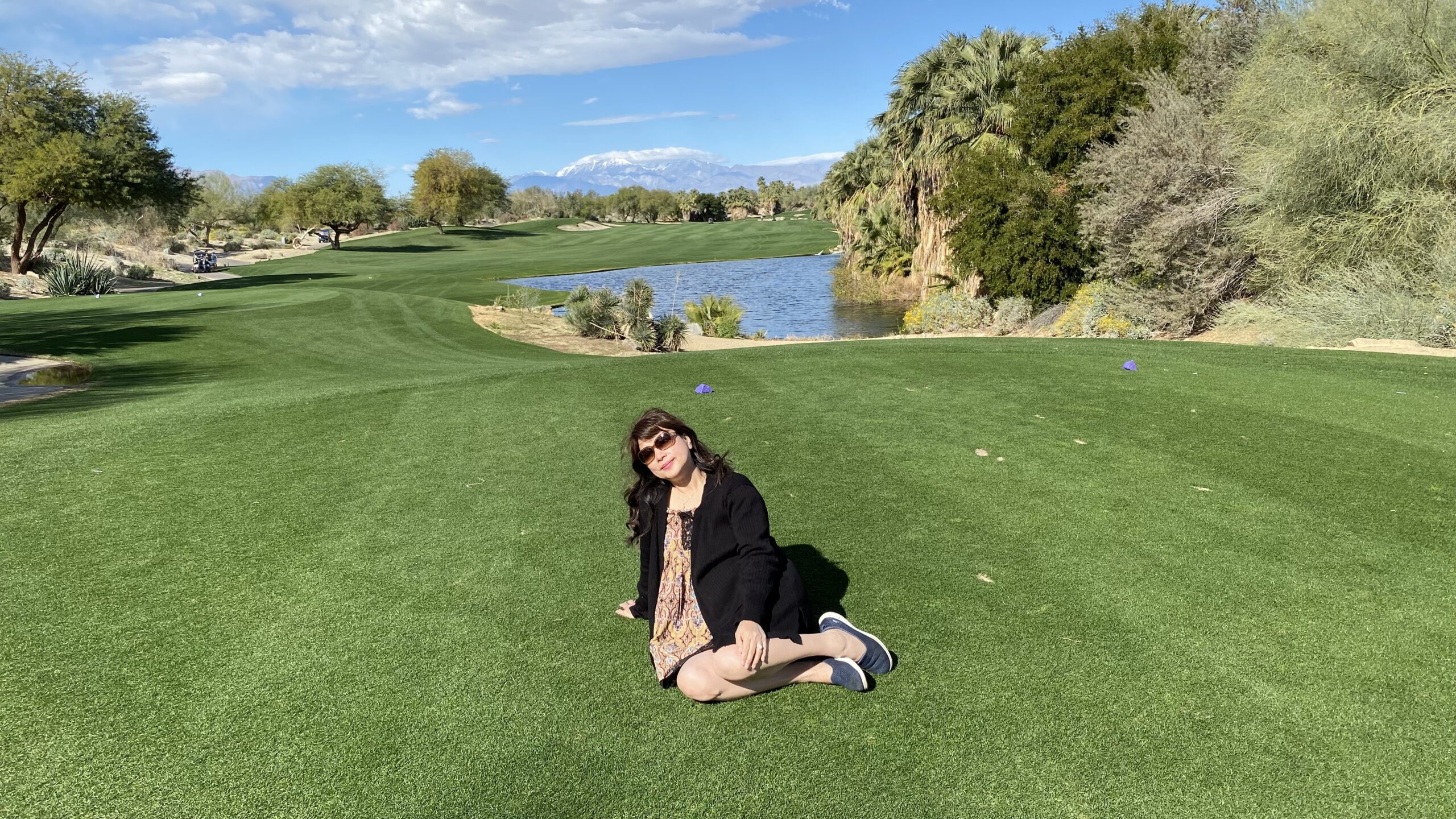 Oh my buhay in Palm Springs golf course