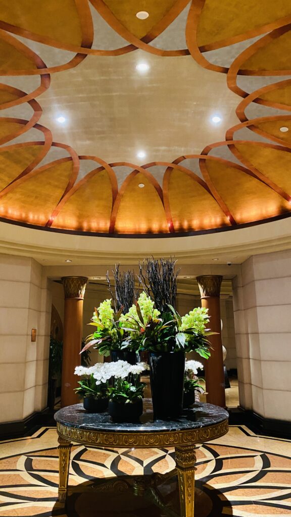 Four Seasons Hotel lobby