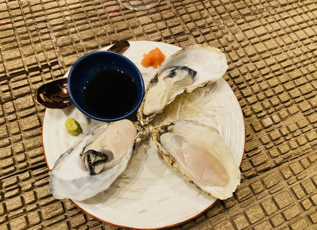 Ginza, oyster