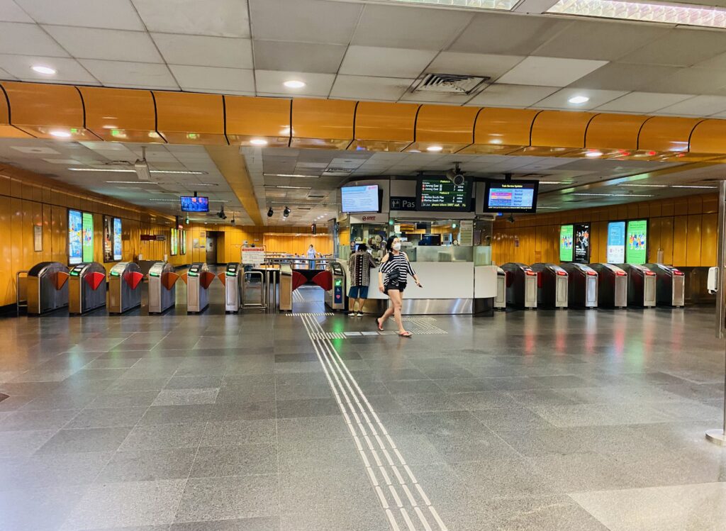 Singapore MRT train