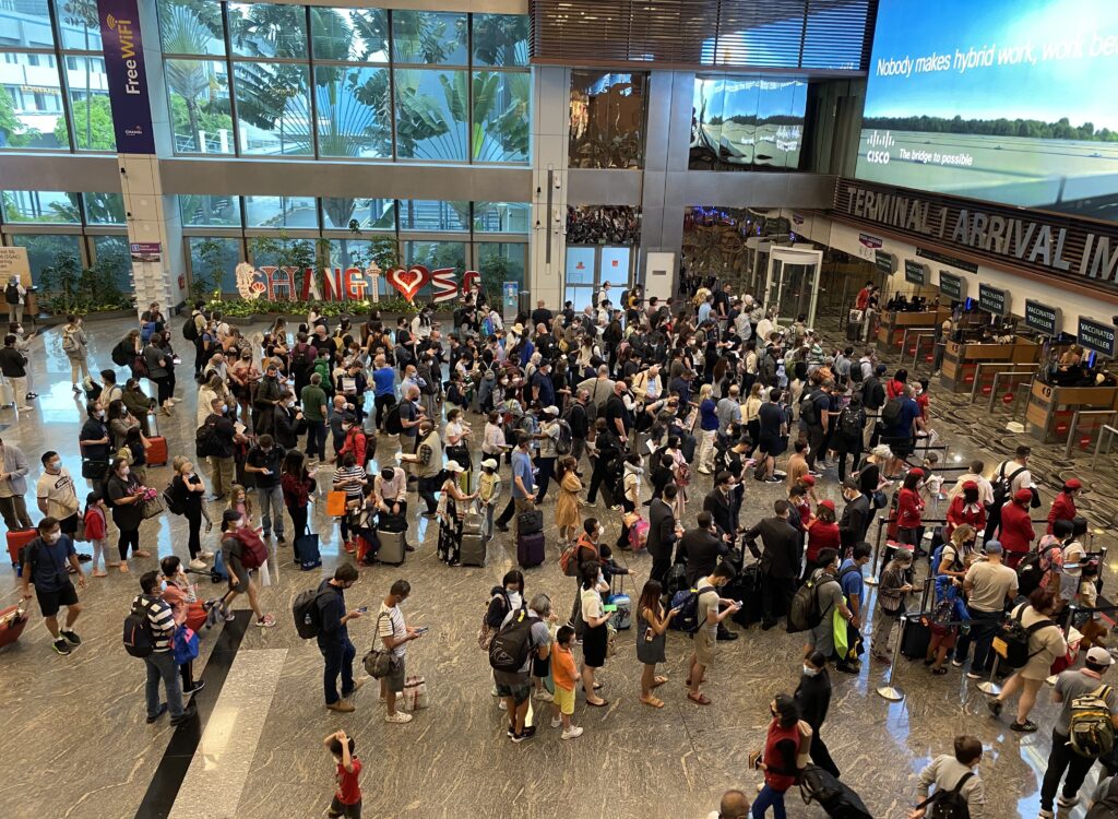 Changi passengers