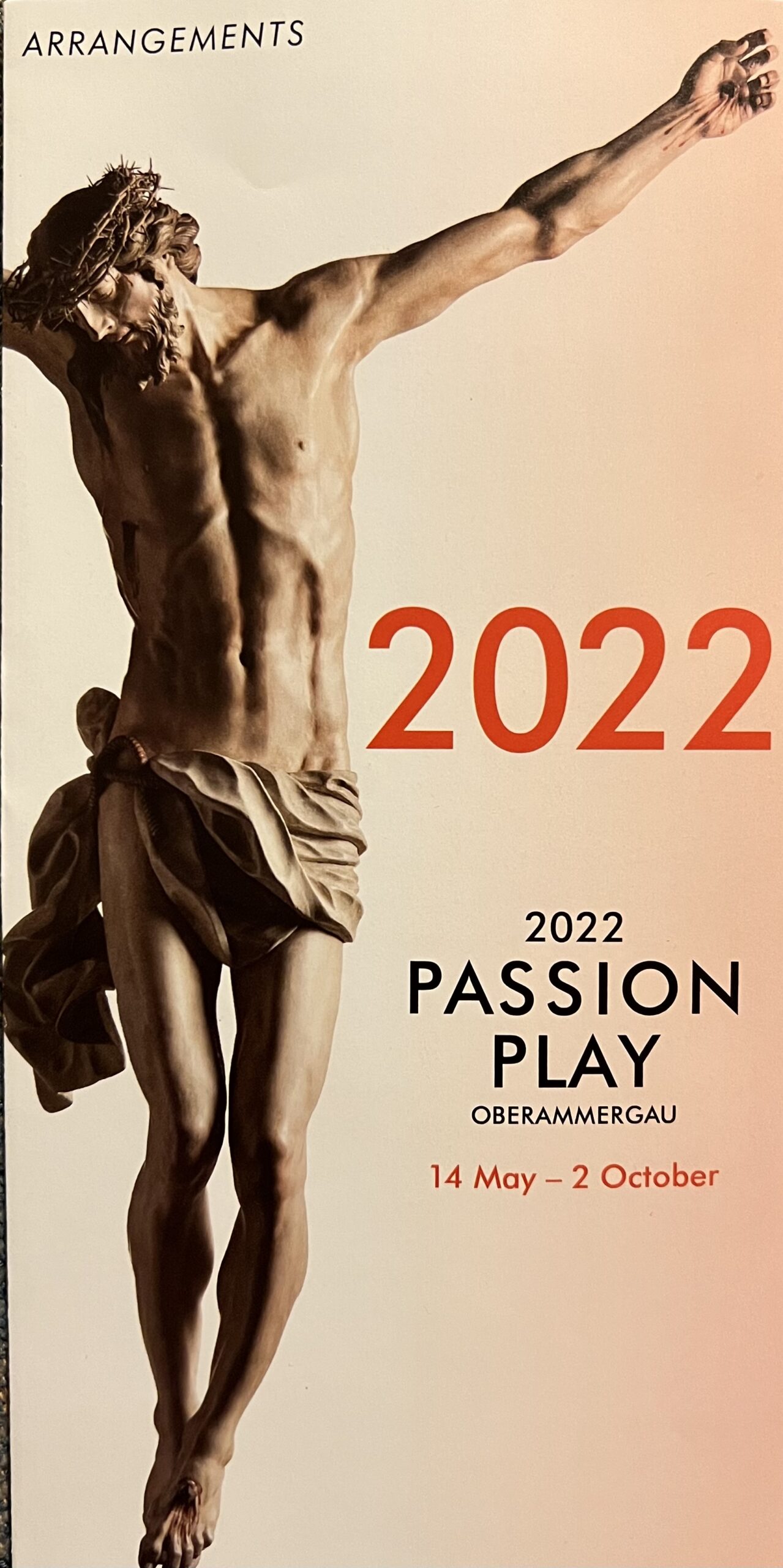 Passion play flyer