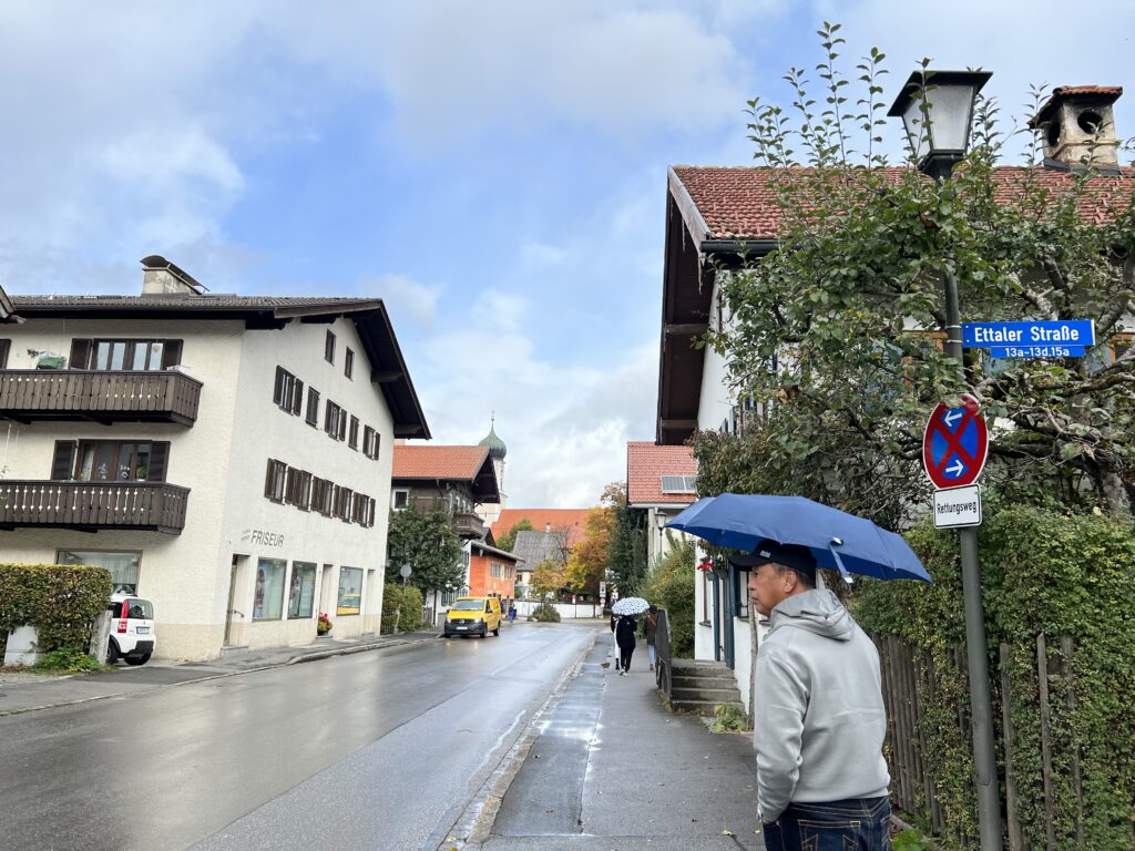 Rain in Oberammergau