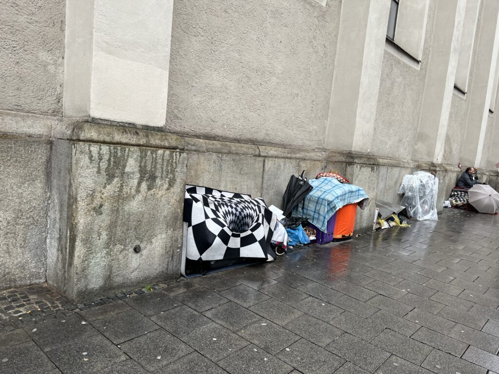 Homeless in Munich