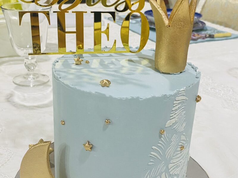 Theo's Baptismal Cake