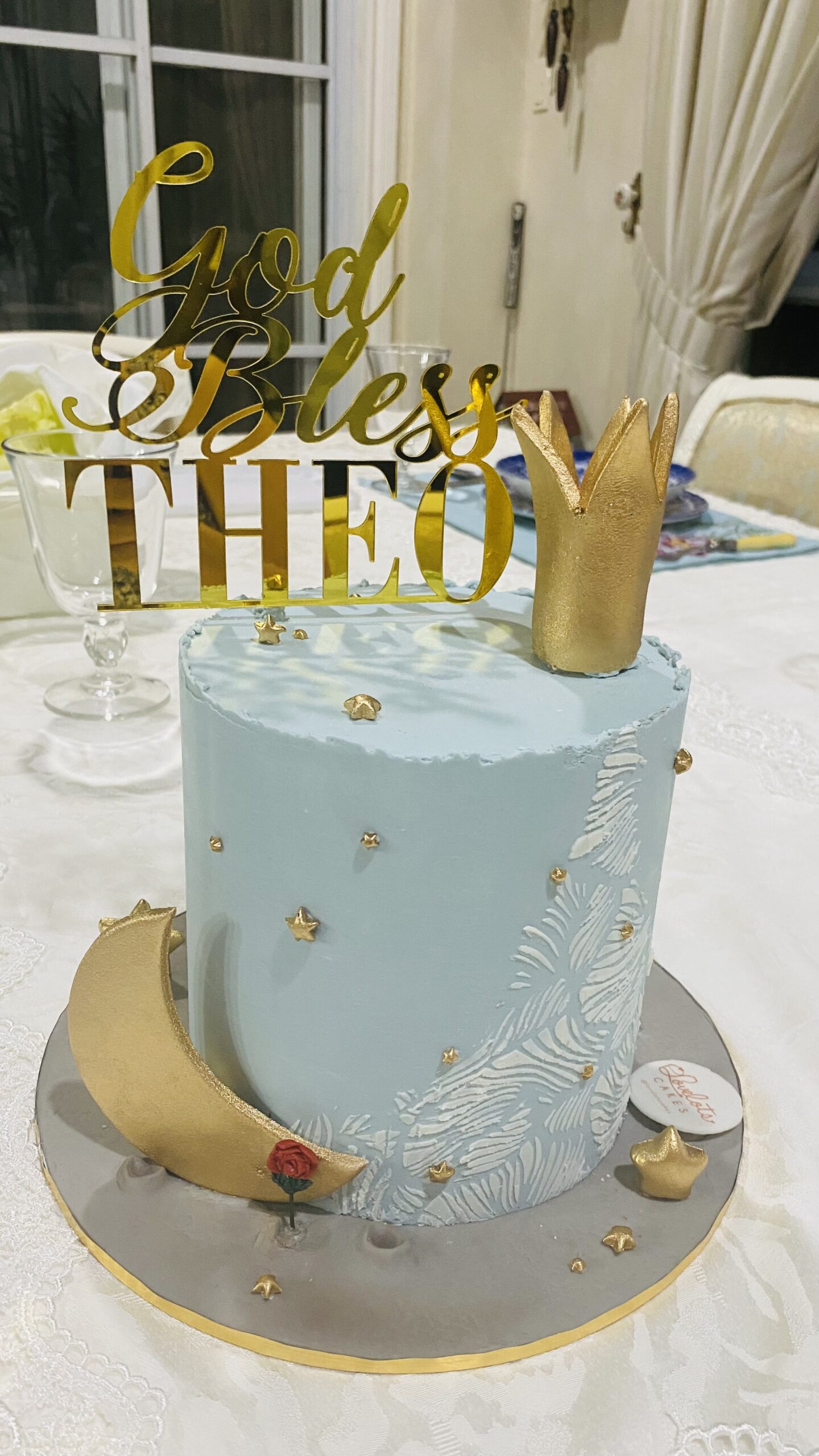 Theo's Baptismal Cake
