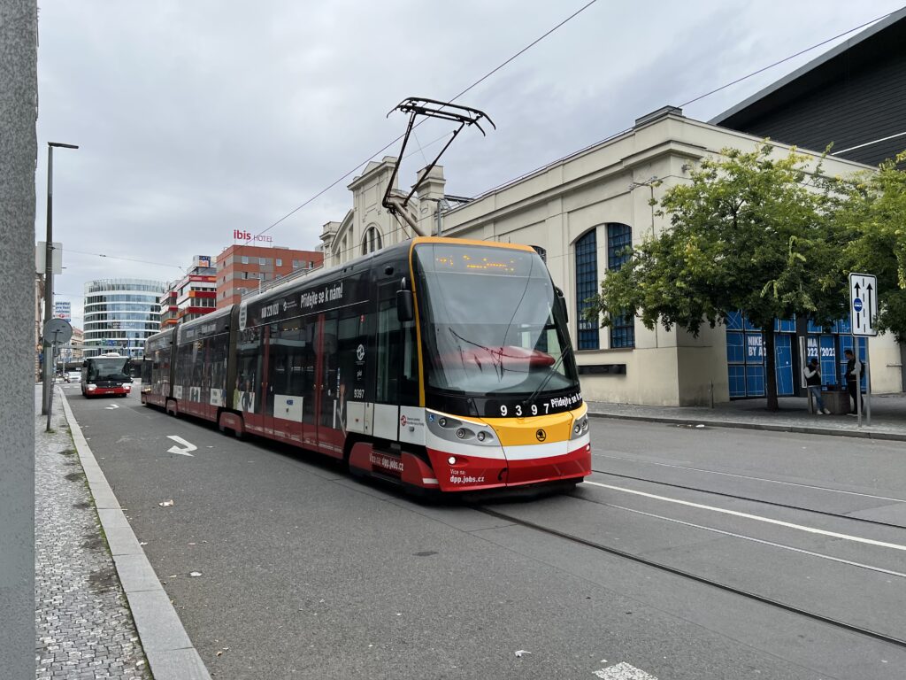 Tram in Prague