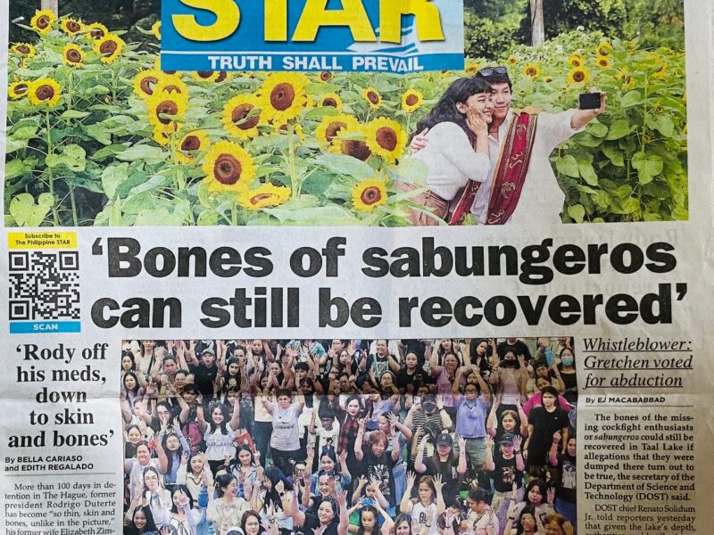 Missing Sabungeros